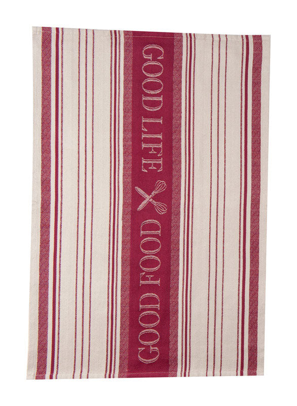 Kay Dee 6661730 18 x 28 in. Marsala Cotton Tea Towel - Pack of 6