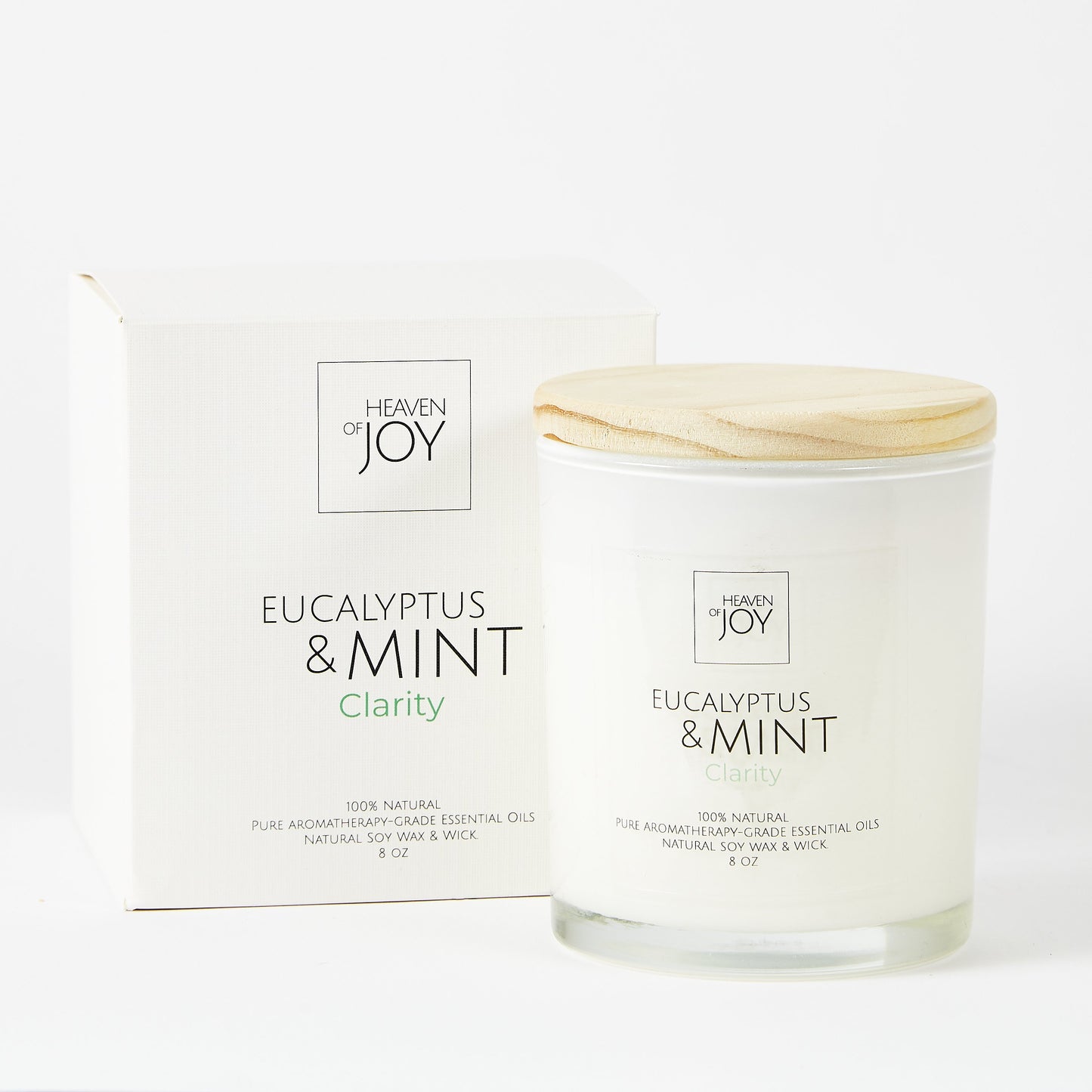 Eucalyptus & Mint Candle 100% Natural | Natural Candle