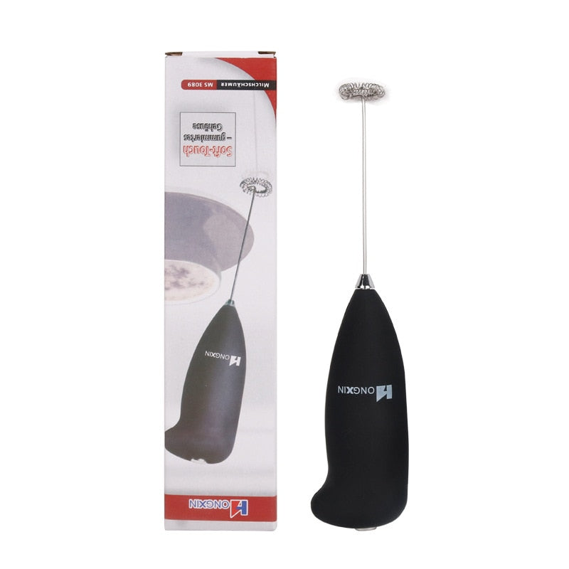 Mini Electric Milk Foamer Blender Wireless Coffee Whisk Mixer Handheld