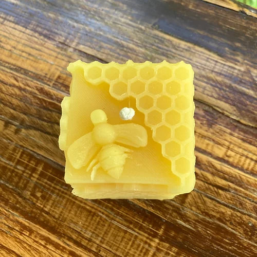 Square Bee Candle