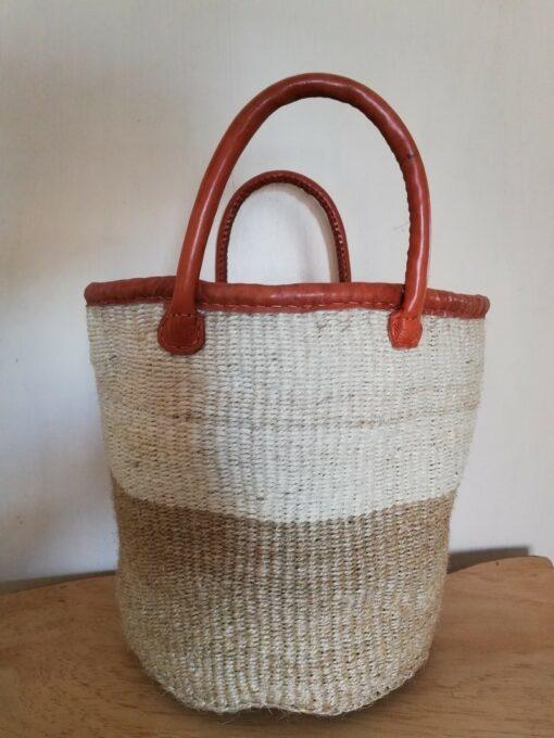 African sisal Kikondo basket / African shopping bag