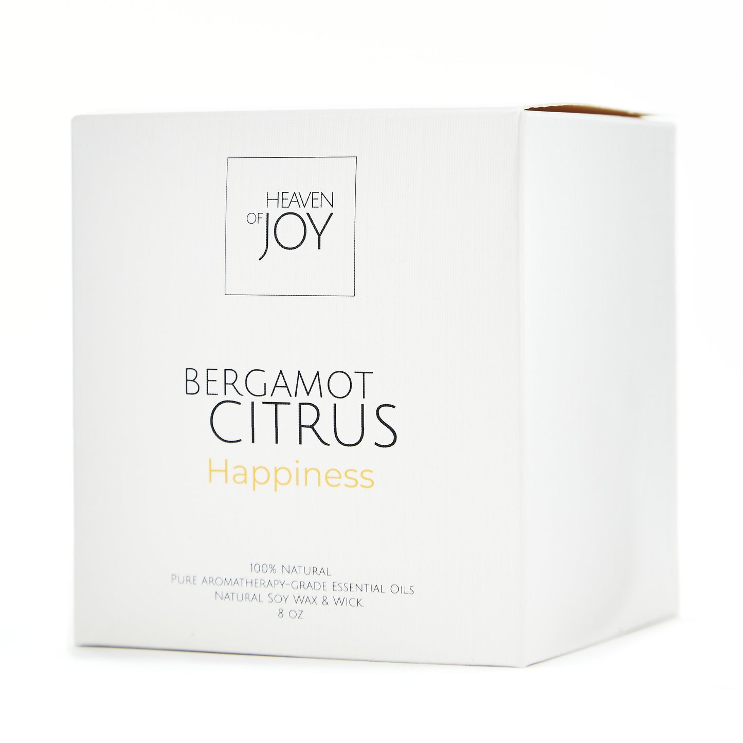 Bergamot Citrus Candle | 100% Aroma Candle