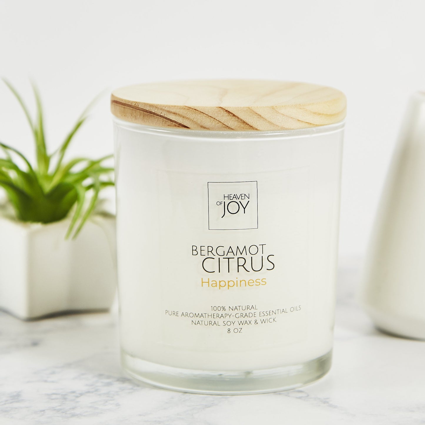 Bergamot Citrus Candle | 100% Aroma Candle