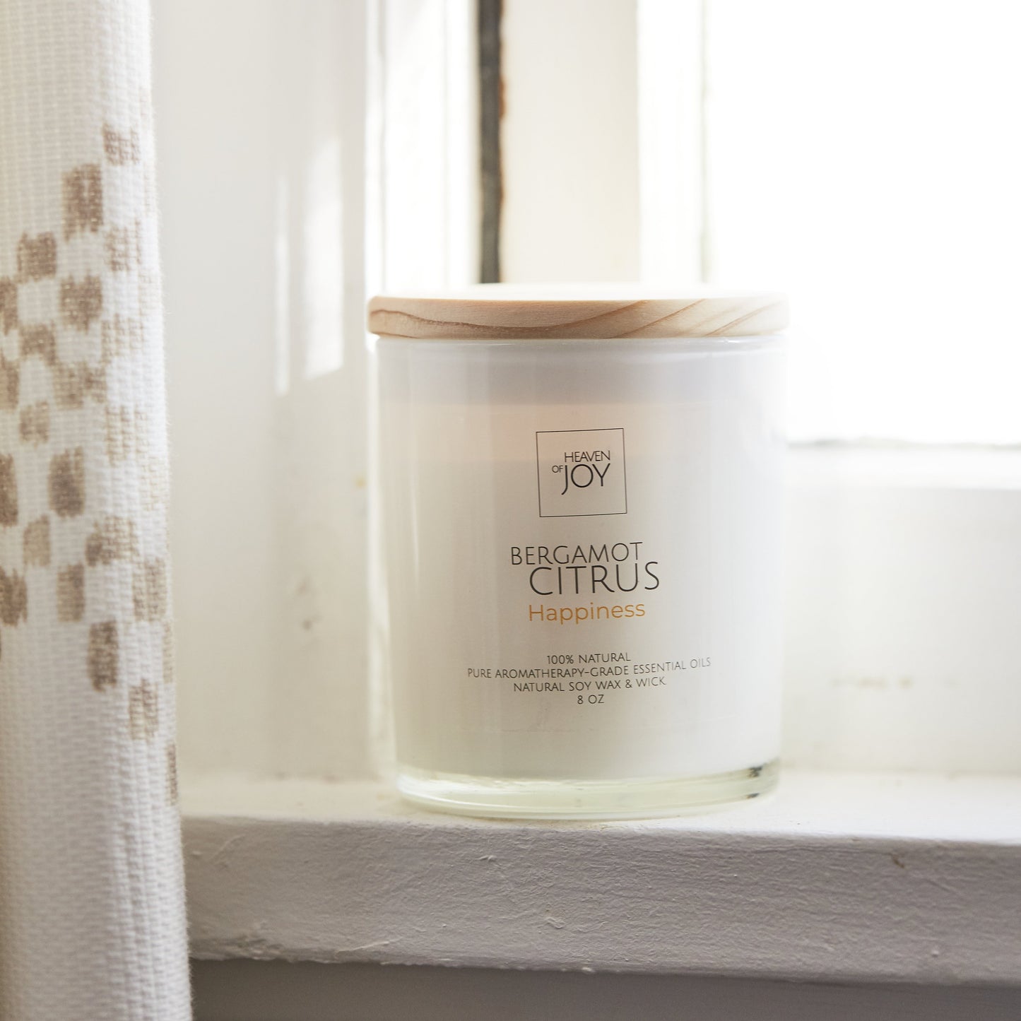 Bergamot Citrus Candle | 100% Aroma Candle