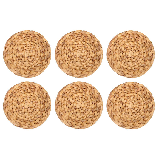 Best Seagrass Coasters Durable Handmade Water Hyacinth Coaster Set Of