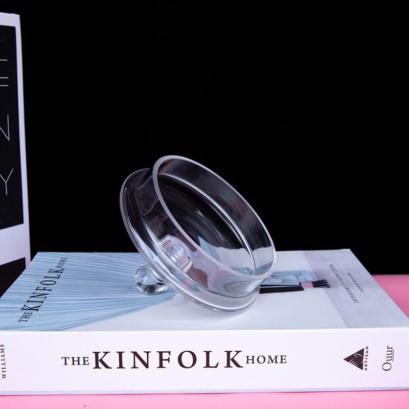 Crystal Candy Jar Glass with Lid Sugar Jar Cute Creative Storage Sugar