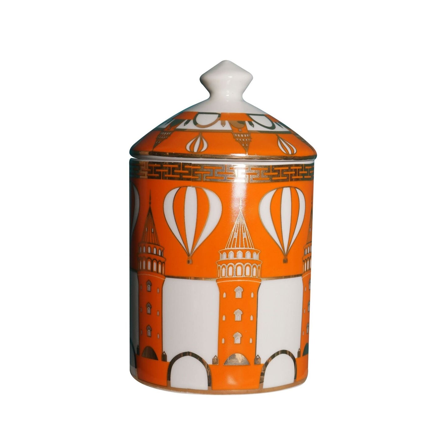 Decorative ceramic jar candle cup container decorative storage jar