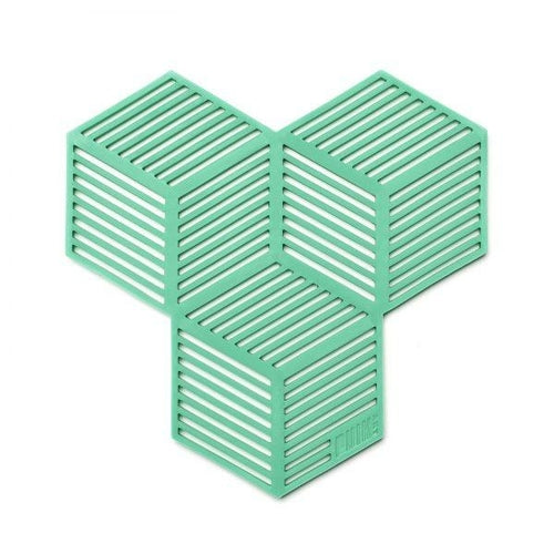 SICO COASTERS AND TRIVET - set of 4