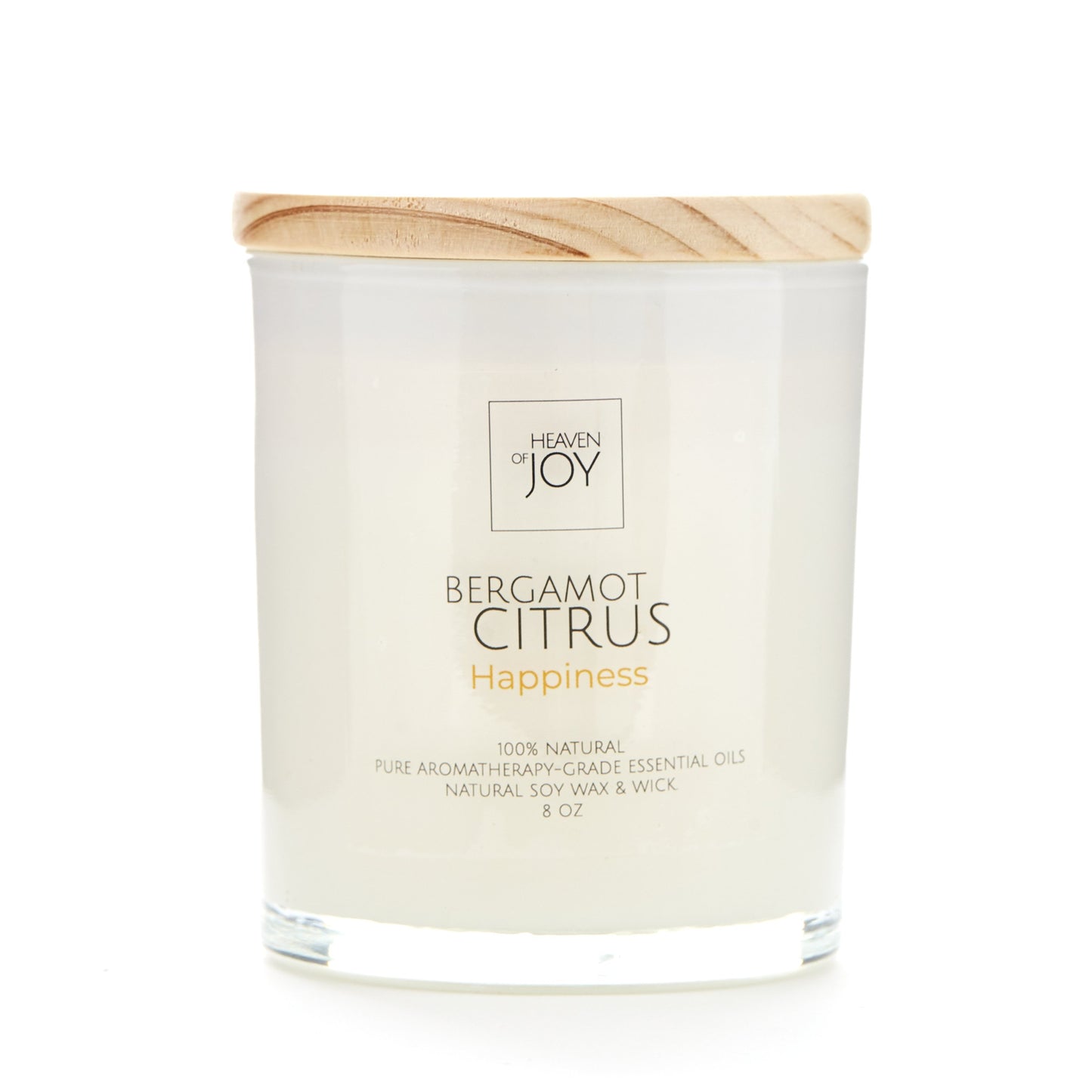 Bergamot Citrus Candle | 100% Aroma Candle