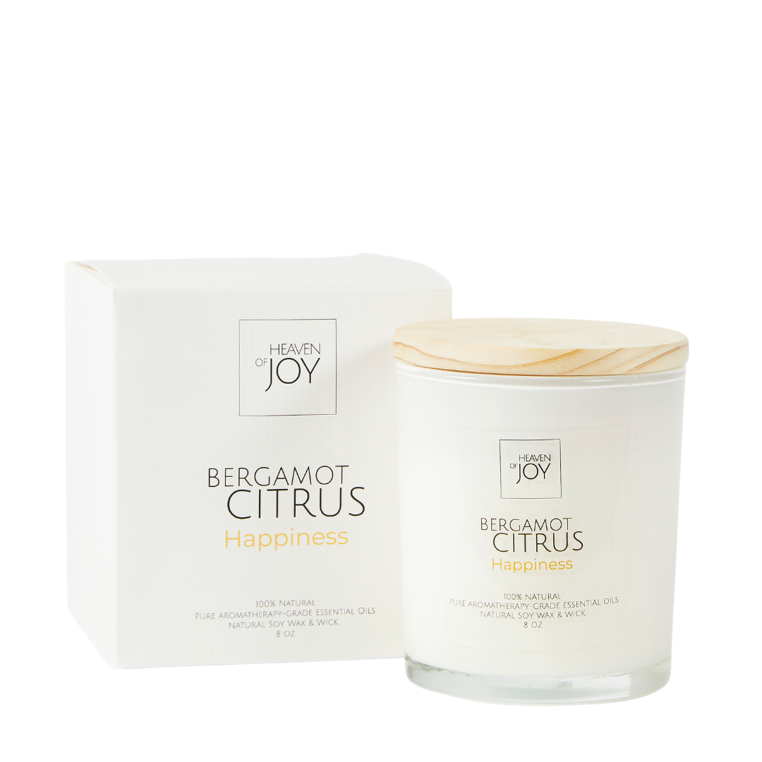 Bergamot Citrus Candle | 100% Aroma Candle
