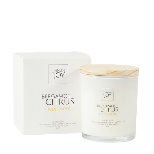 Bergamot Citrus Candle | 100% Aroma Candle