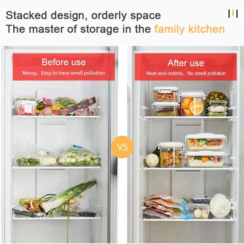 Rectangle Square Vacuum Container Different Capacity Vacuum Sealer Box