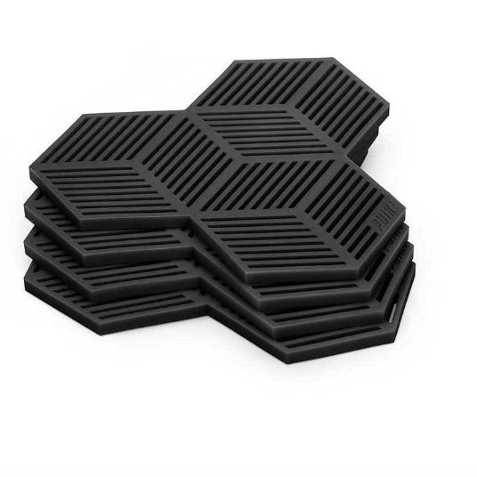 SICO COASTERS AND TRIVET - set of 4
